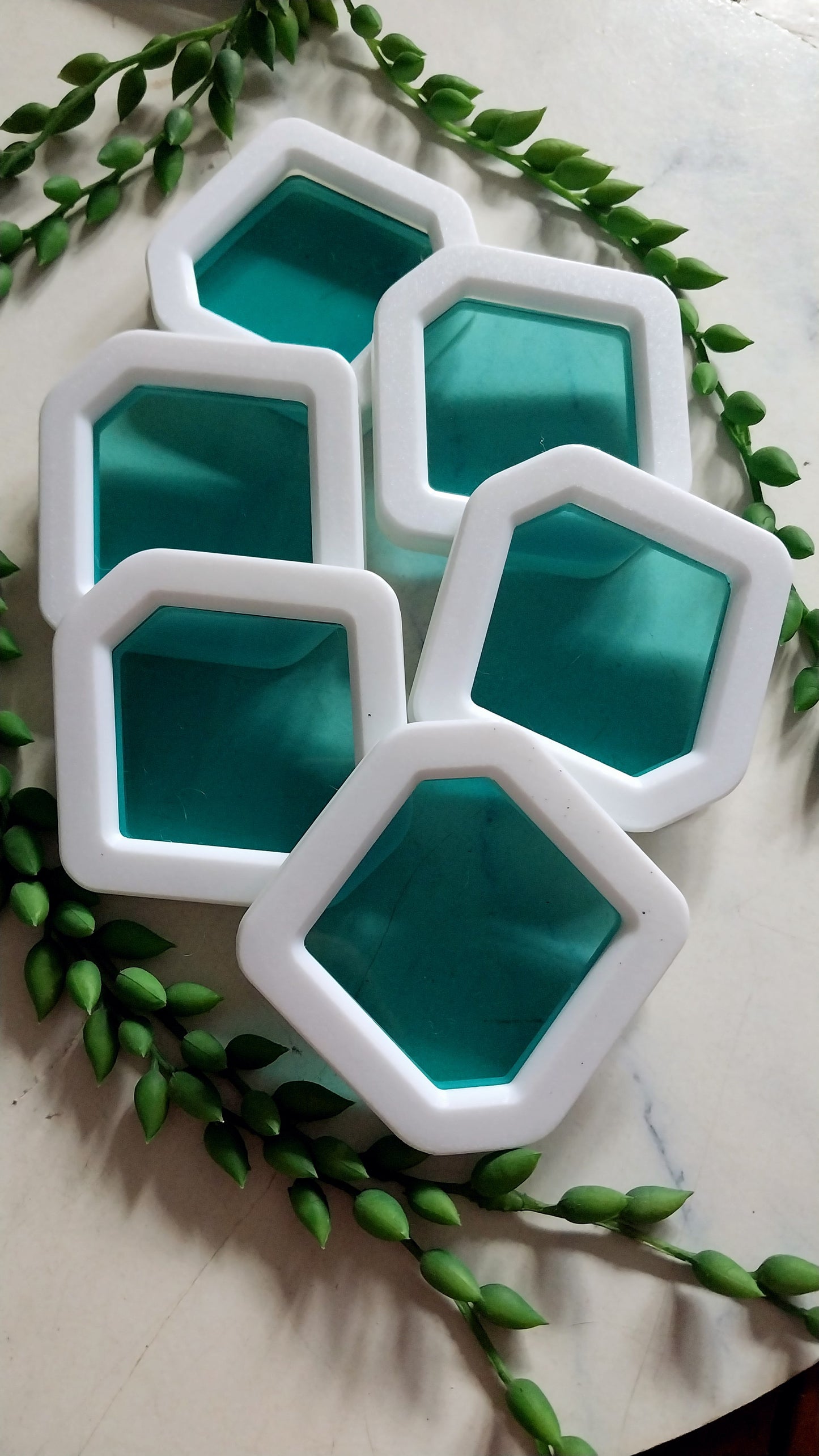 Diamond Dazzler  (6 pack)  - seafoam teal