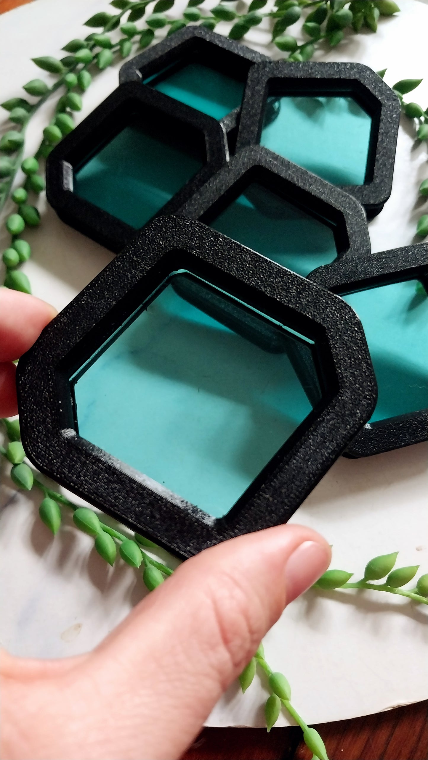 Diamond Dazzler  (6 pack)  - seafoam teal