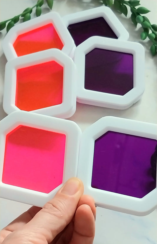 Diamond Dazzler  (6 pack)  -  Pink and Purple